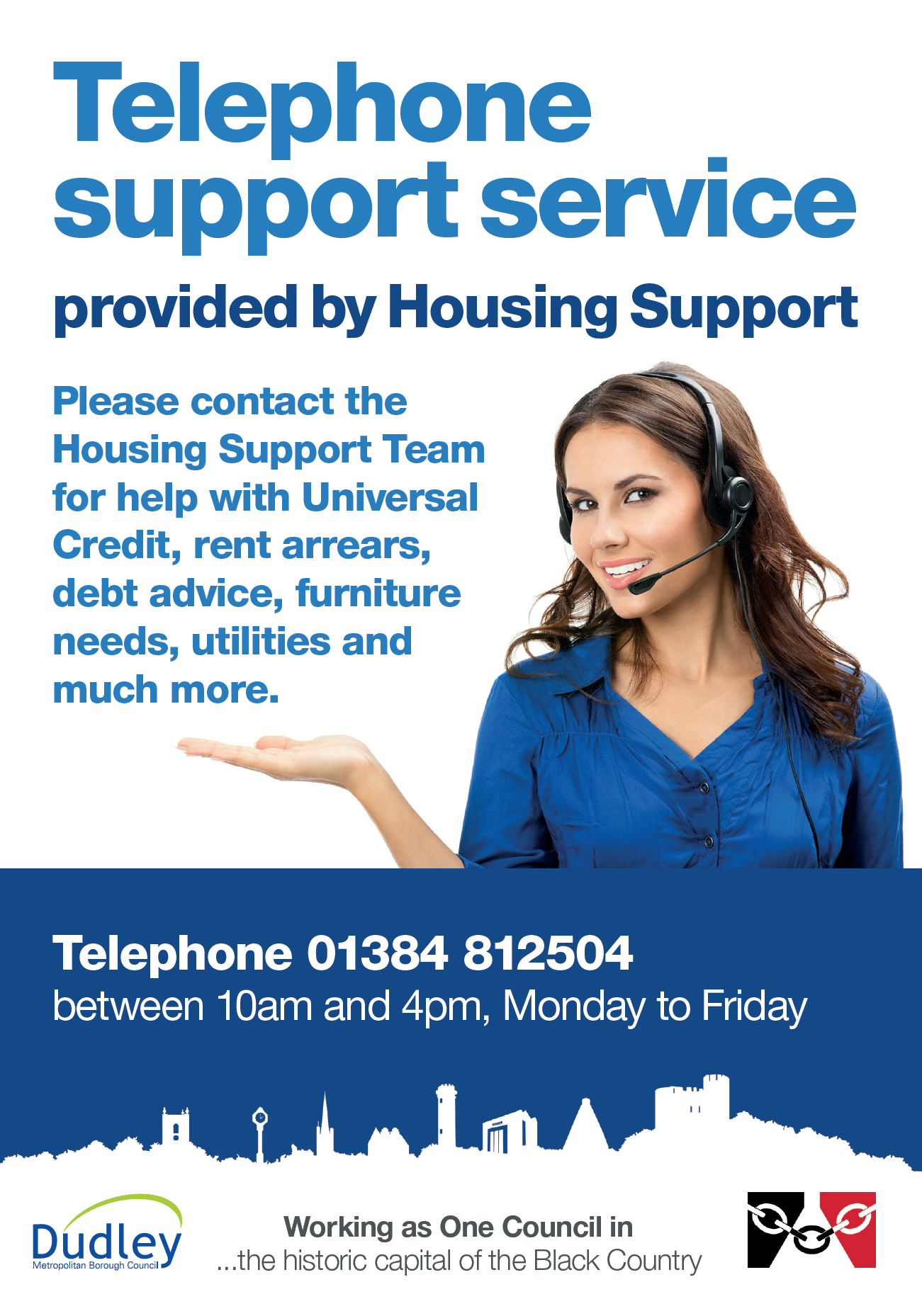Housing Support Dudley MBC - Telephone Support Service