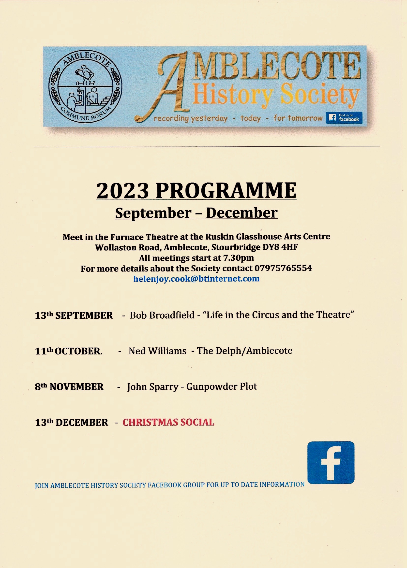 2023 Sept-Dec Programme 2