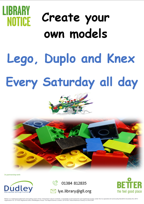 Lye Library - K'nex and Lego Club