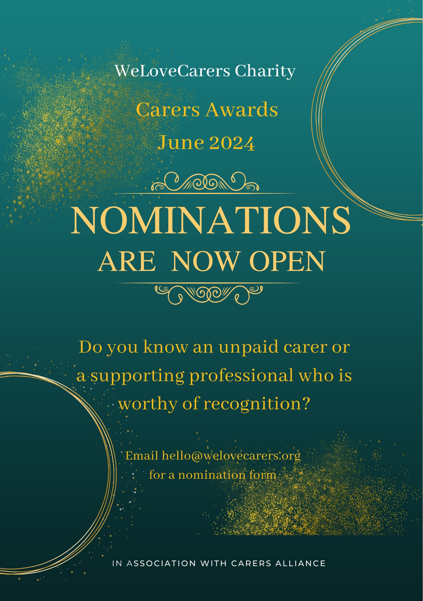 Carers Awards 2024 Nominations
