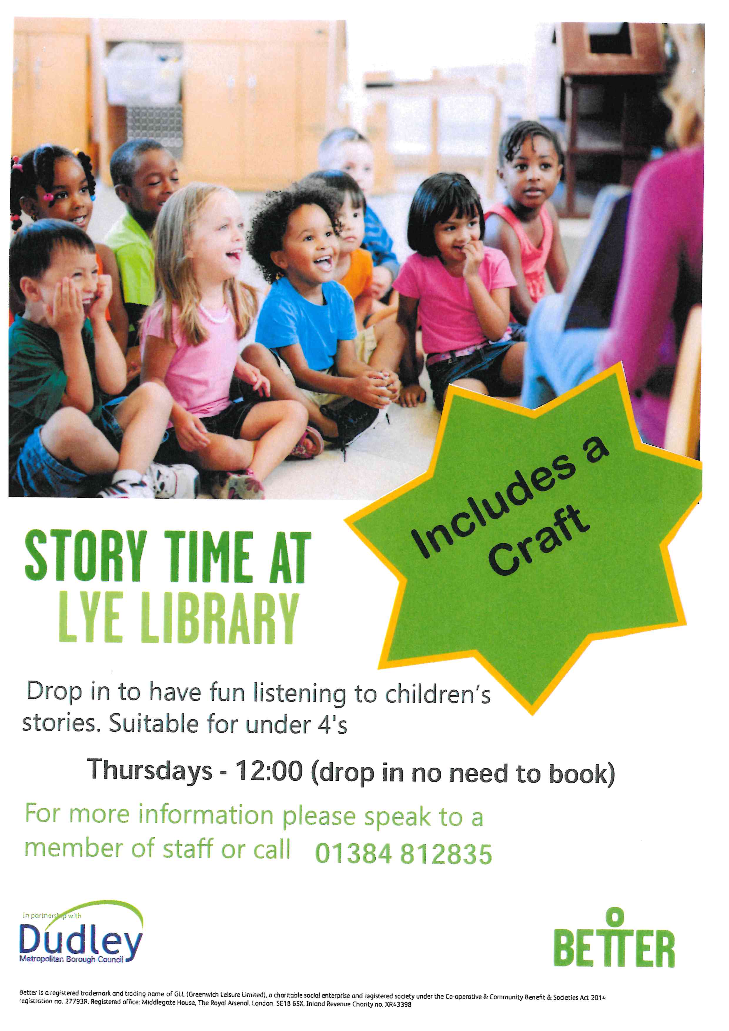 Lye Library - Storytime and Craft Sessions
