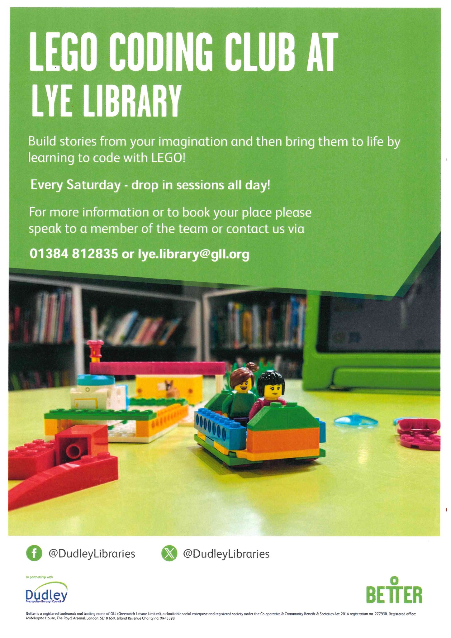 Lye Library - Lego Coding Club
