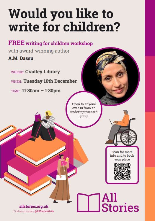 Cradley Library - Writing For Children Workshop