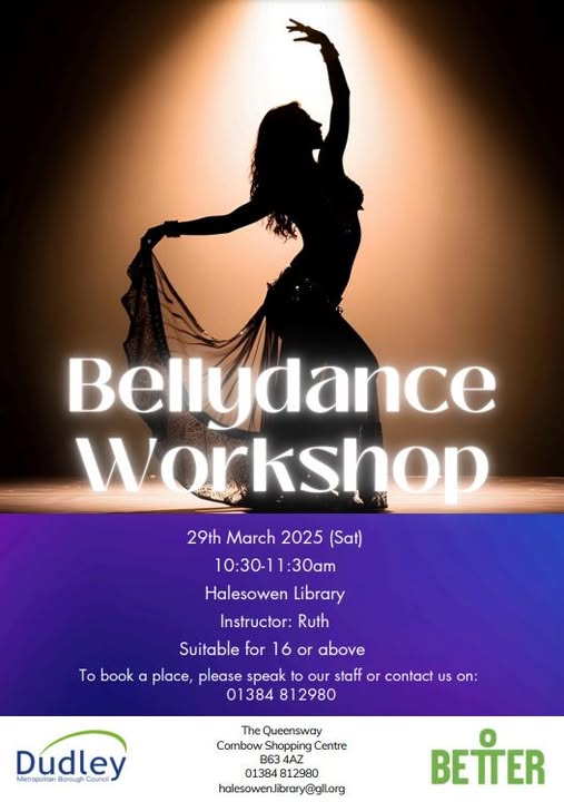 Halesowen Library - Belly Dance Workshop