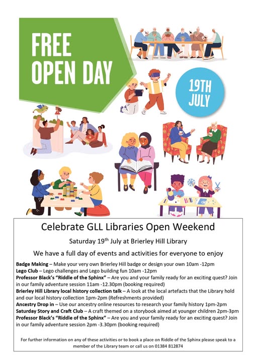 Brierley Hill Library - Free Open Day