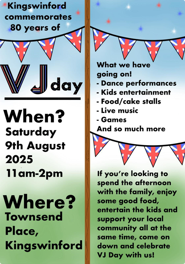 Townsend Place, Kingswinford - VJ Day