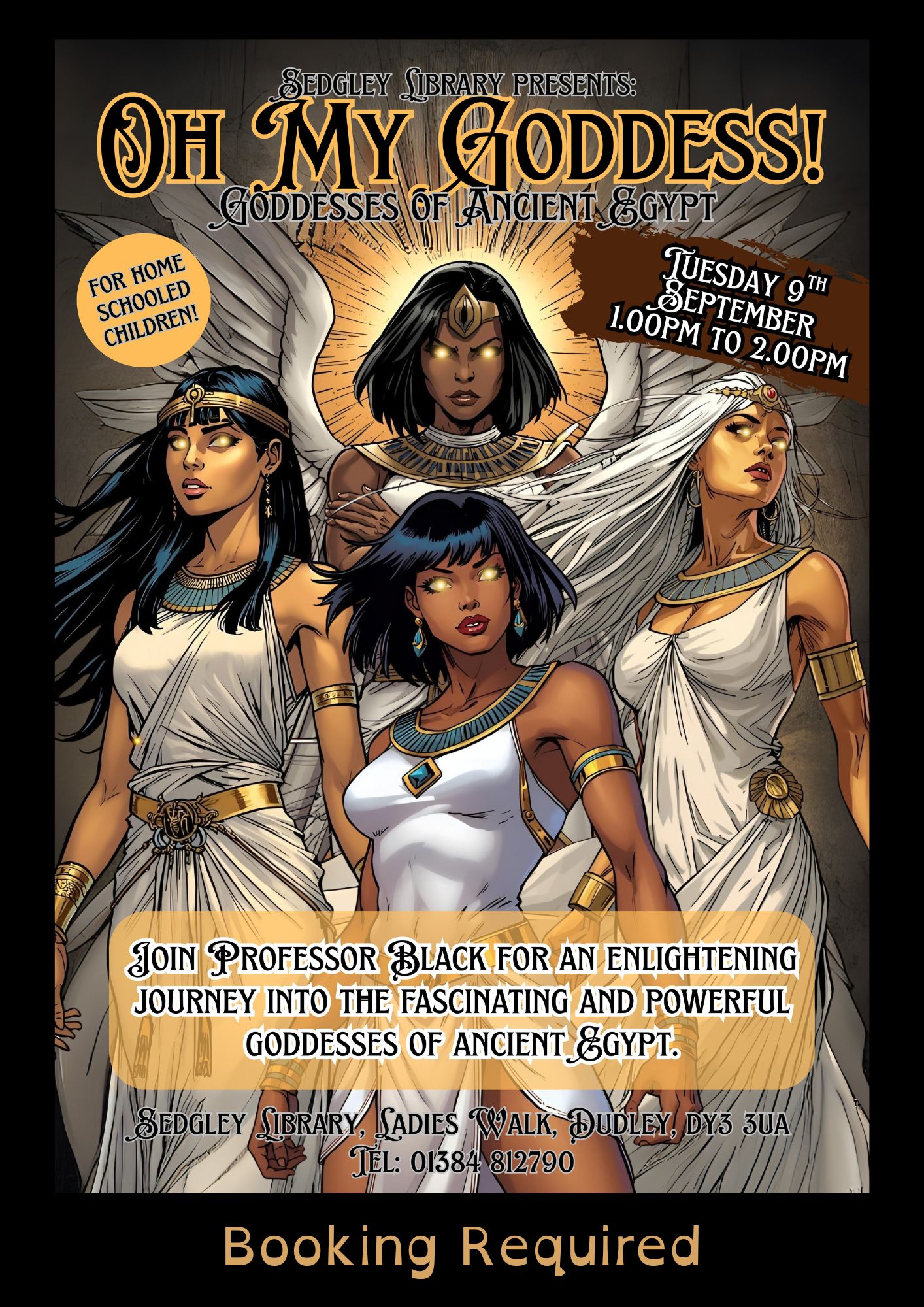 Sedgley Library - Home Schooling Event: Oh My Goddess