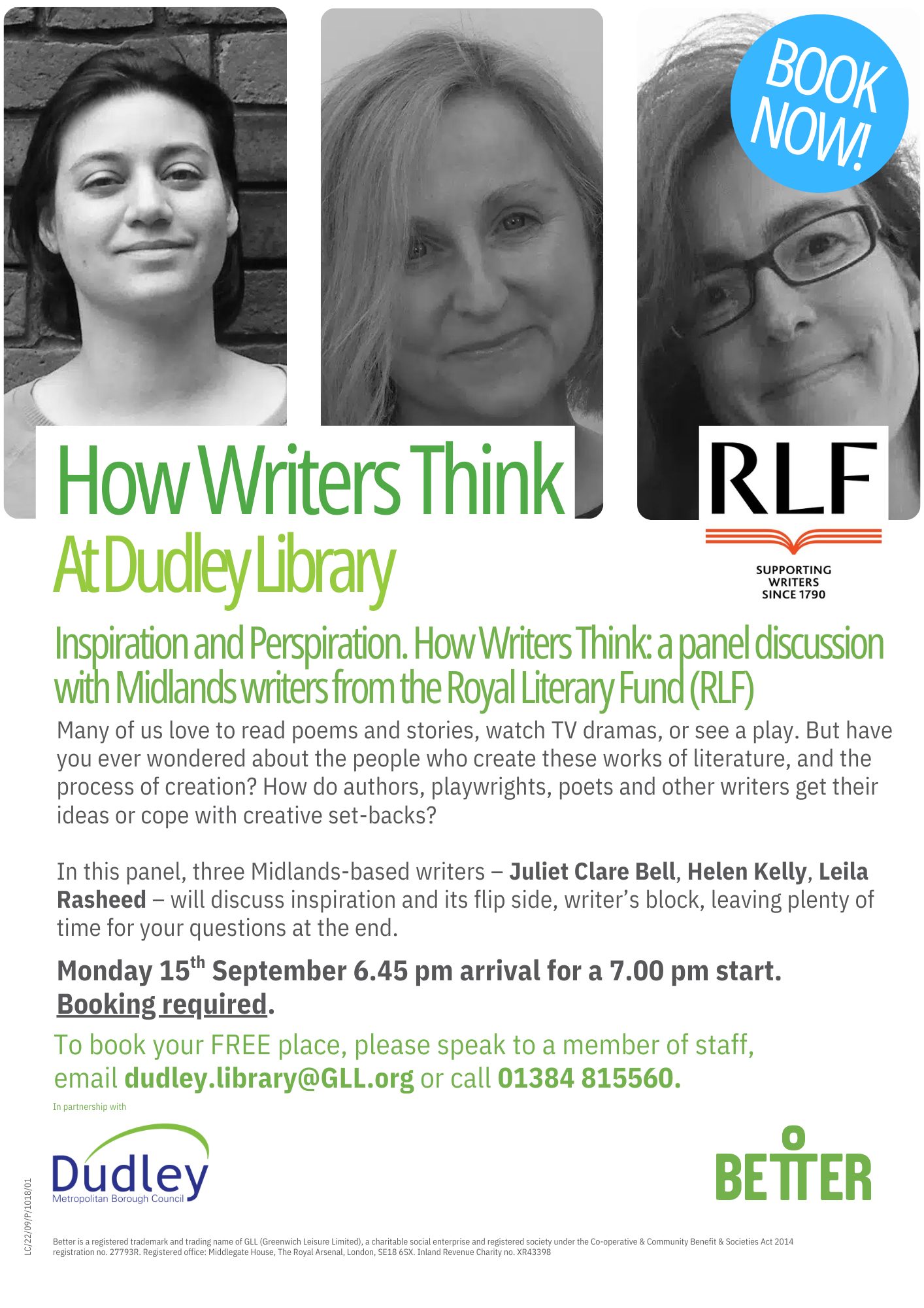 Dudley Library - How Writers Think