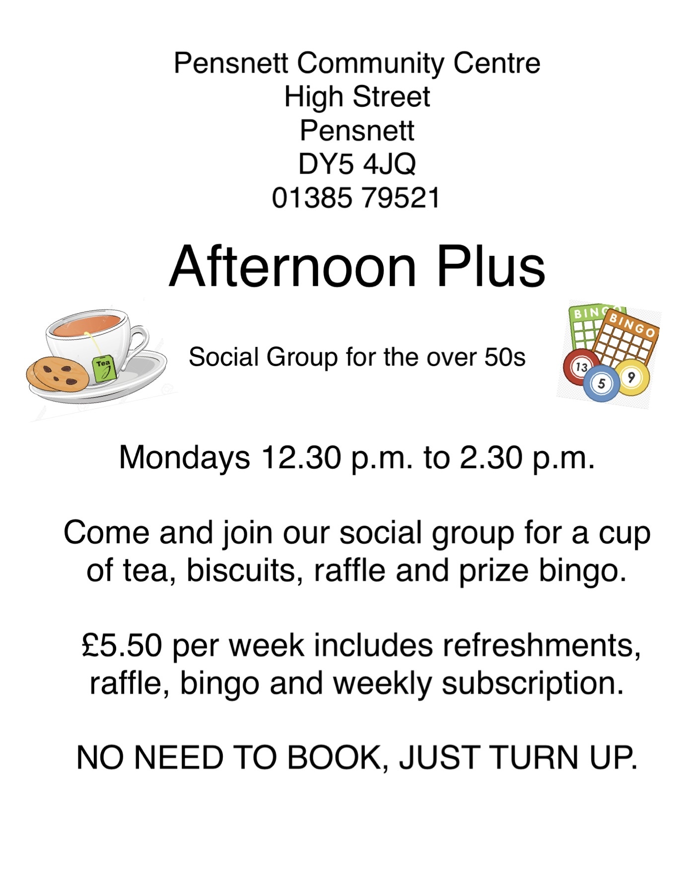 Pensnett Community Centre - Afternoon Plus Club