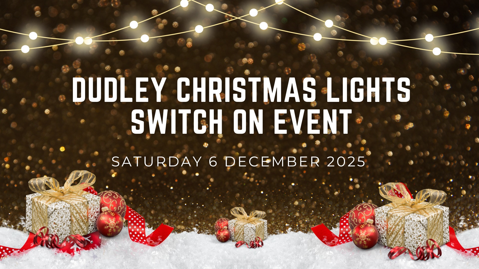 Dudley Christmas Lights Switch On 2025