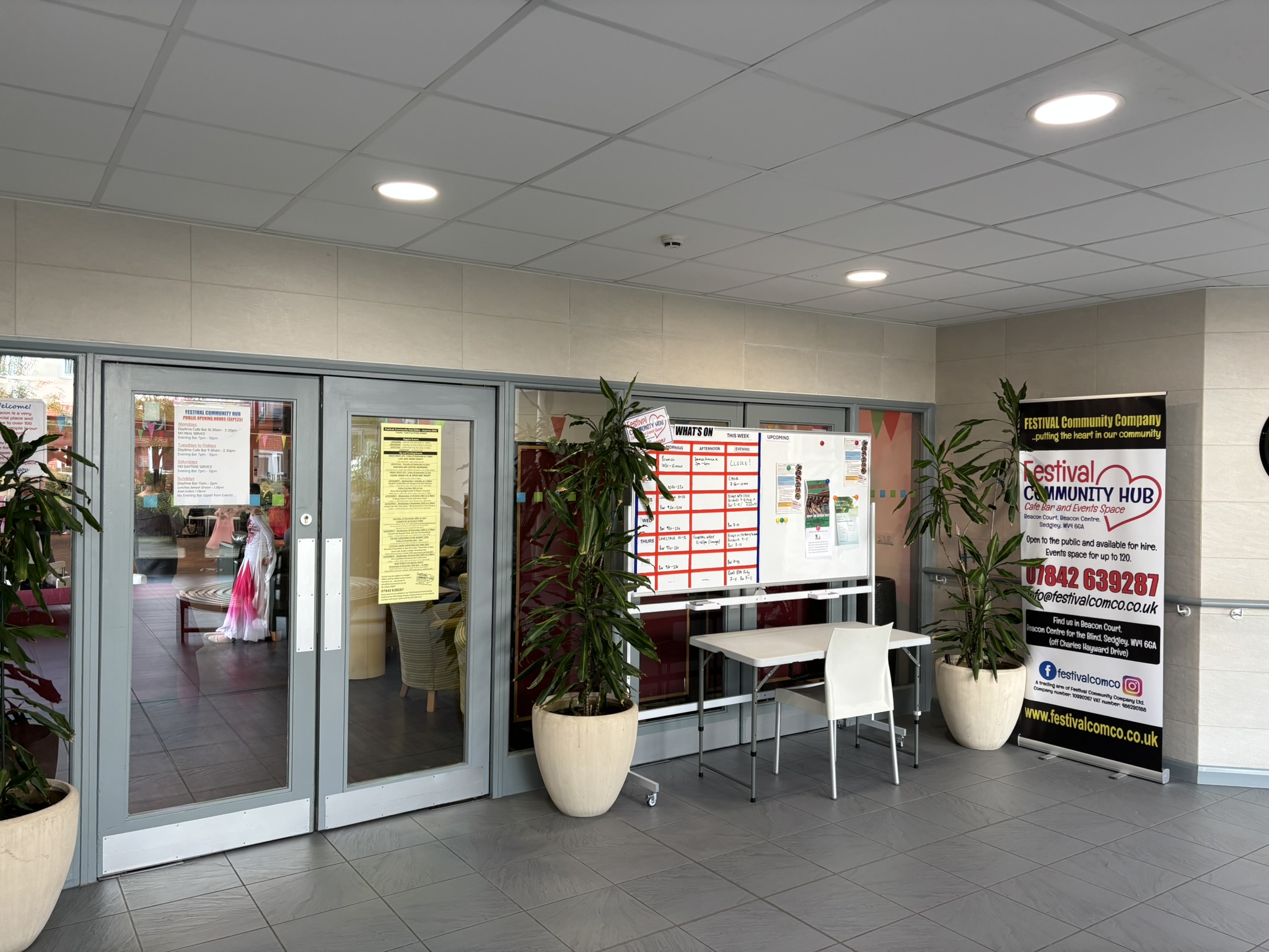 Festival Community Hub (Beacon Centre Cafe Bar and Events Space)