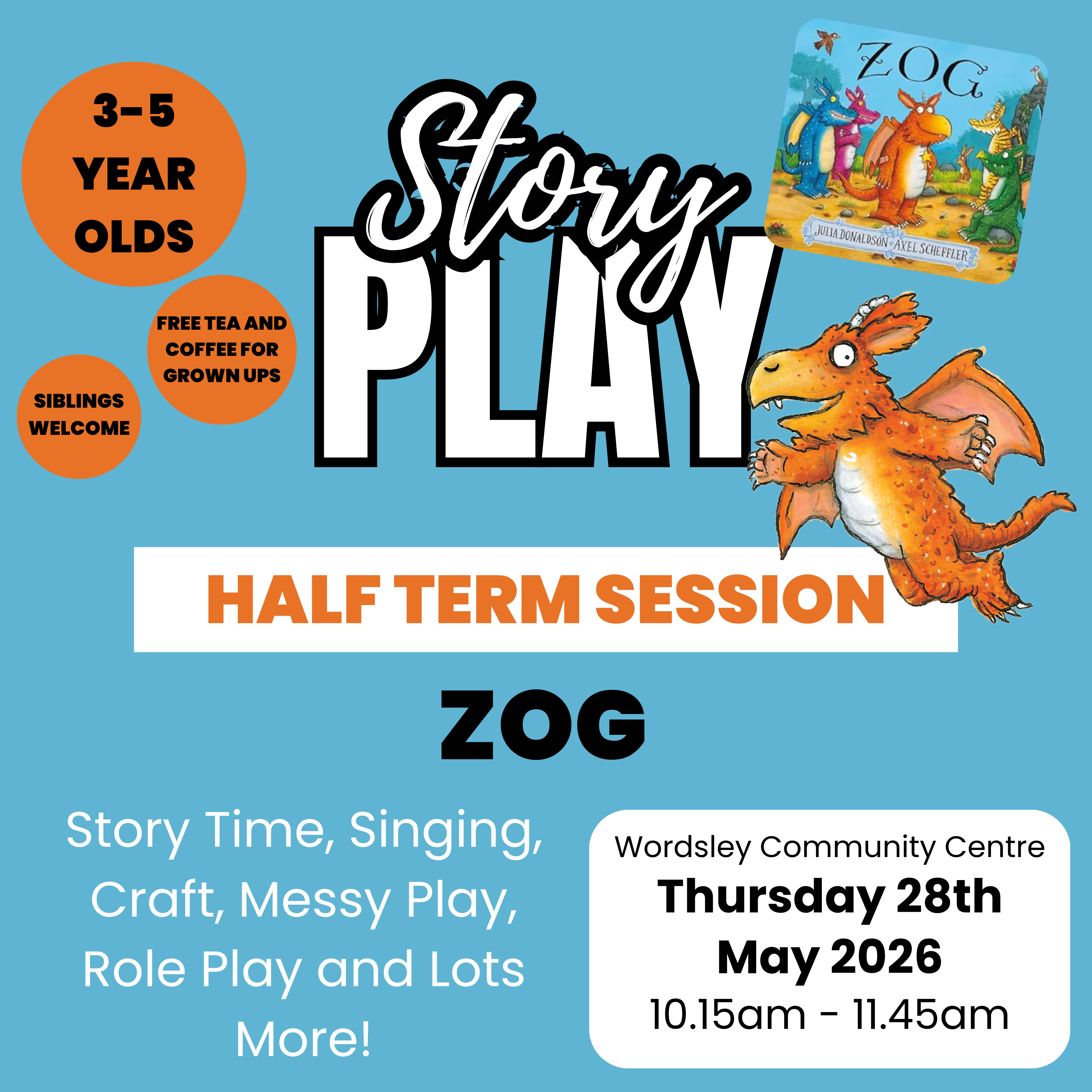 Story Sack - Story Play Sessions for 3-5 Year Olds