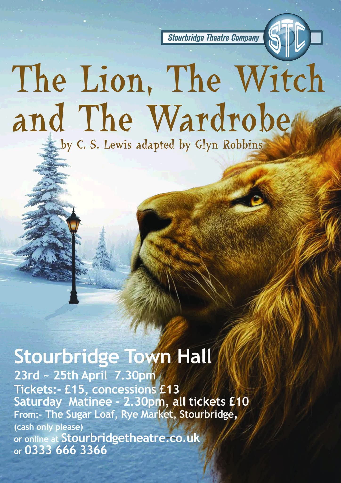Stourbridge Theatre Company - The Lion, the Witch and the Wardrobe