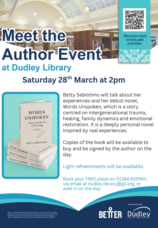 Dudley Library - Betty Opeyemi