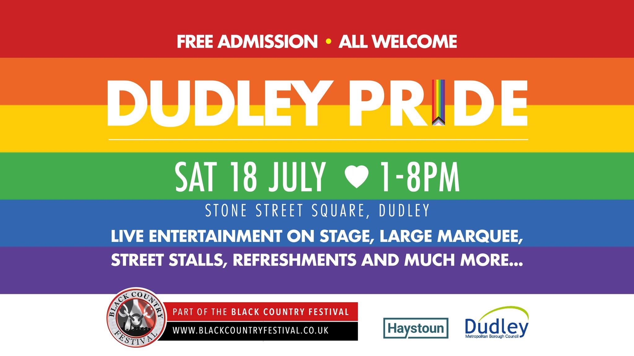 Dudley Pride 2026