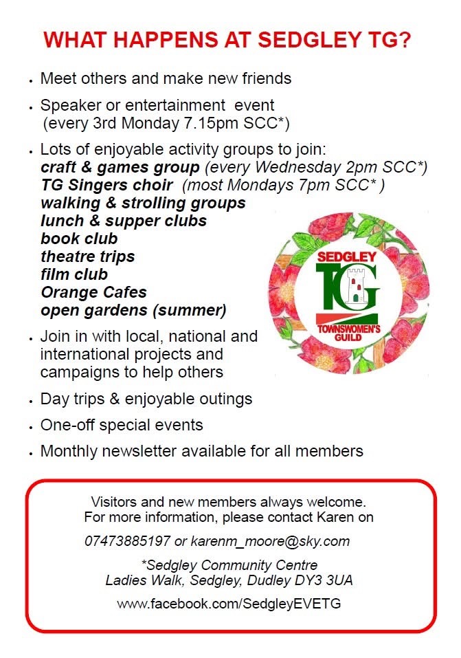 Sedgley Townswomen’s Guild