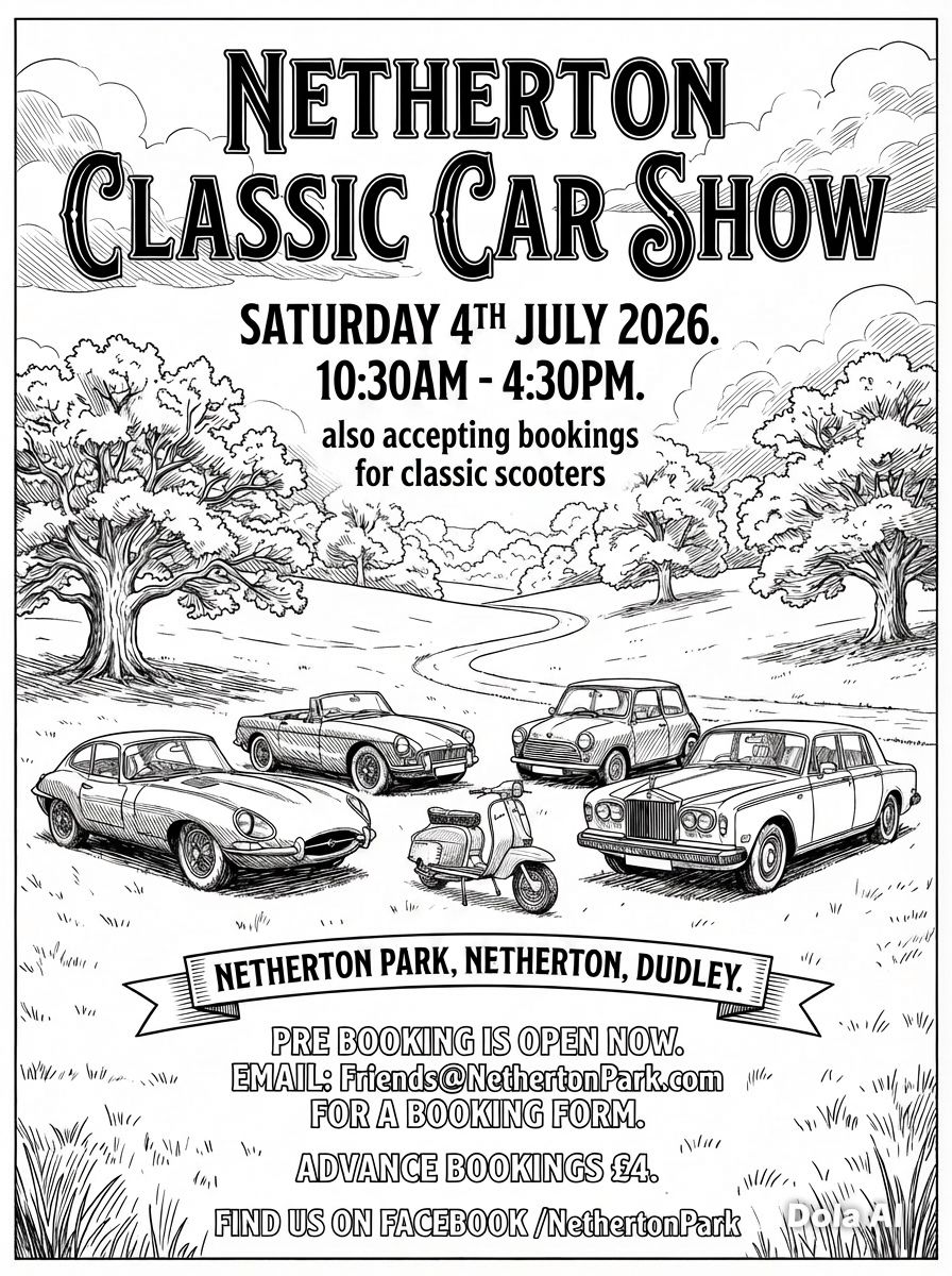 Friends of Netherton Park - Classic Car Show