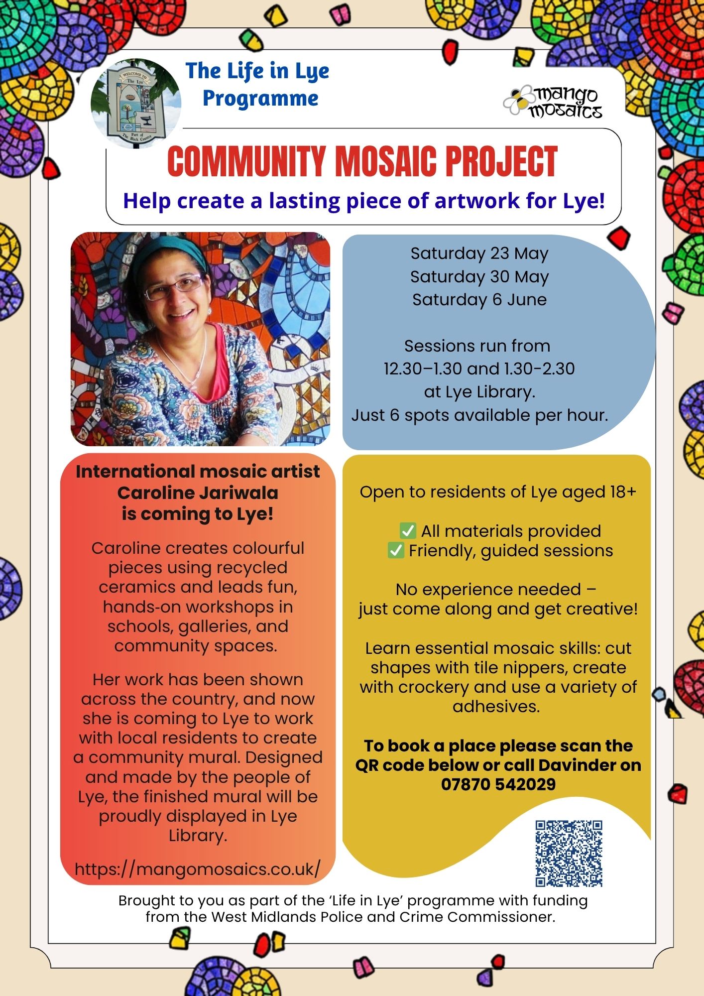 Lye Library - Community Mosaic Workshop