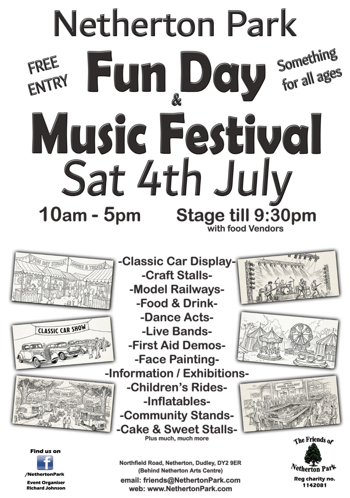 Netherton Park Fun Day and Music Festival 2026