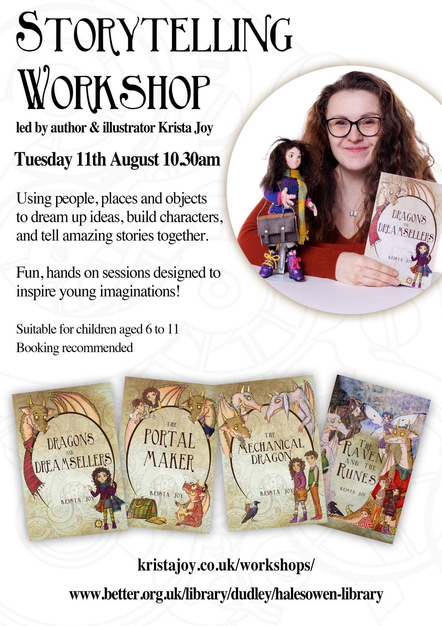 Halesowen Library - Summer Reading Challenge: Storytelling Workshop with Krista Joy