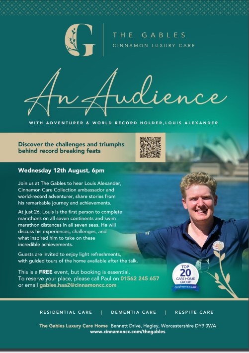 An Audience With Adventurer and World Record Holder, Louis Alexander