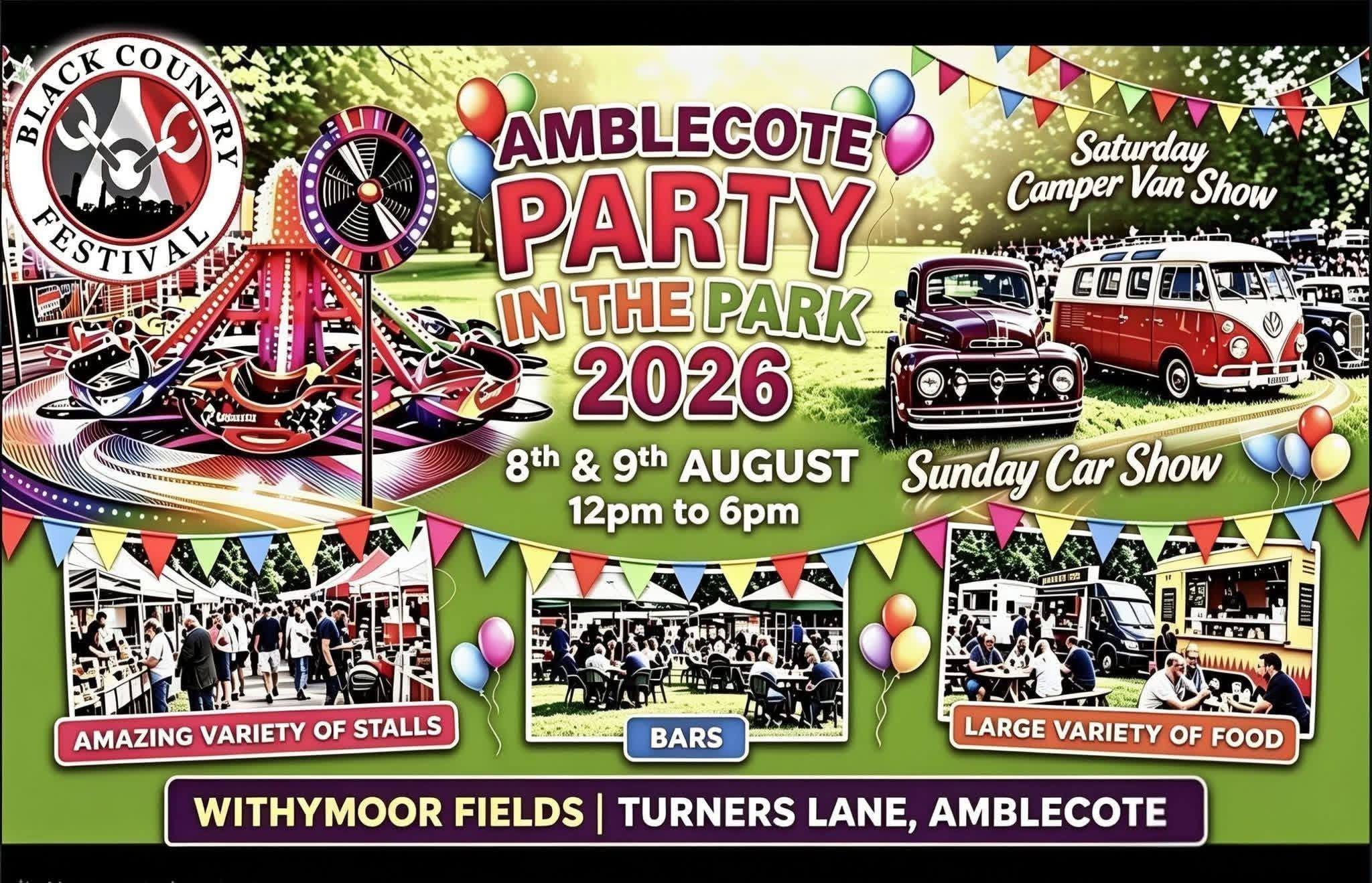 Amblecote Party in the Park 2026