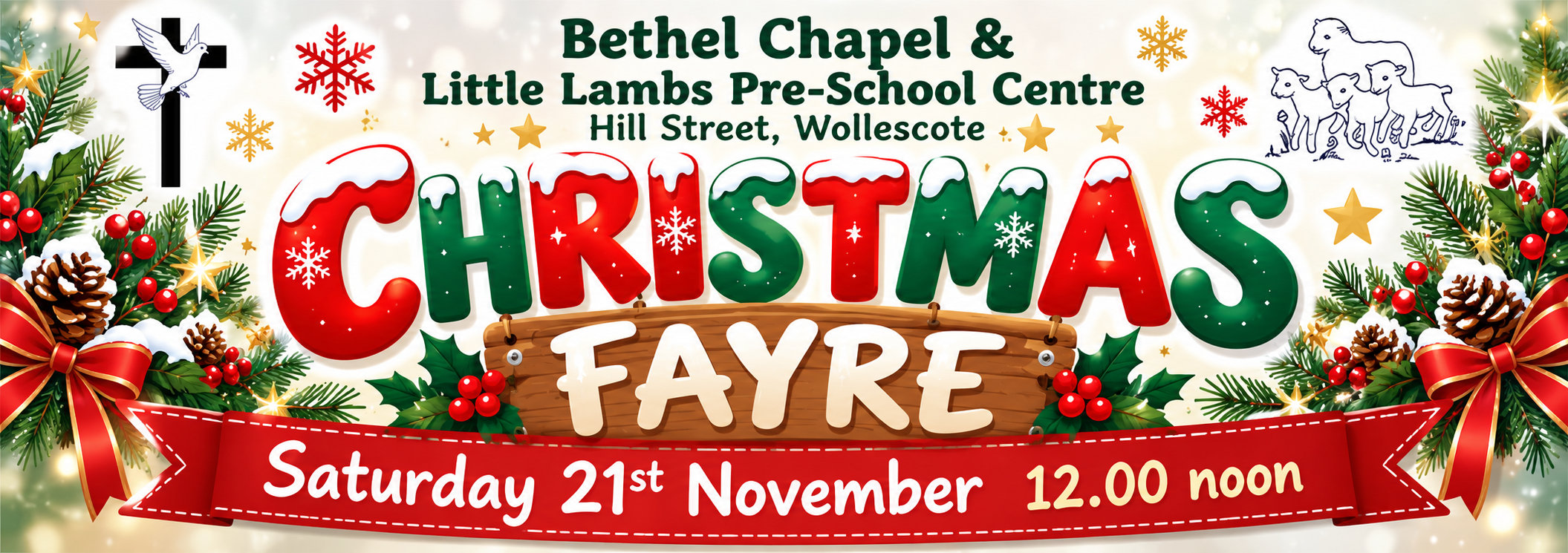 Bethel Chapel and Little Lambs - Christmas Fayre